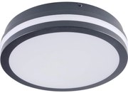 Kanlux Kanlux 38790 - LED Kültéri lámpa érzékelővel BENO 12/18W/230V 3000/3500/4000K IP65 antracit KX2564