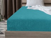 Frottír türkiz lepedő EXCLUSIVE 90x200 cm