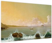 Kép - Martin Johnson Heade, Rio de Janeiro Bay, reprodukciók (90x60 cm)