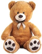 Nagy plüss medve Kuba címkével 100 cm