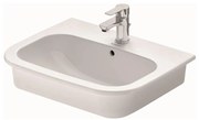 Duravit 337540000 - Beépíthető mosdó D-CODE 54,5x43,5 cm kerámia/fényes fehér
