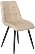 Bézs Eco-bőr Étkezőszék. MONZA
