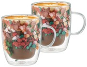 4Home Bloom  Hot&Cool hőálló pohár 400 ml, 2 db