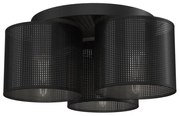 Felületre szerelhető csillár LOFT SHADE 3xE27/60W/230V fekete