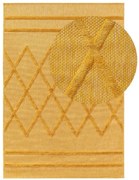 In- &amp; Outdoor Rug Bonte Yellow 200x290 cm