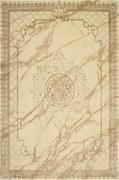 Elegáns Keleti Szőnyeg Márvány Rozetta Dísz Allora Plus 140x190 cm