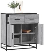 komód Szürke Sonoma 68x35x76 cm Gépi úton előállított fa