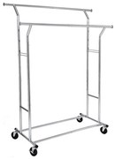 Mobil álló kabátfogas LINEA, ezüstszínű