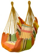 Függőszék párnával-narancssárga