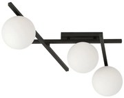 Mennyezeti lámpa SMART 3xE14/10W/230V fekete/fehér