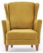 Sárga füles fotel Lola Brejer – Artie