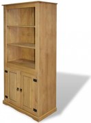 Corona-stílusú mexikói fenyő tálalószekrény 80 x 40 x 170 cm