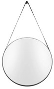 Balanced falitükör fekete kerettel, ø 47 cm - PT LIVING