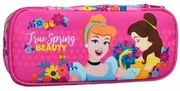 Disney Hercegnők Spring 2 rekeszes tolltartó 26 cm