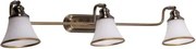 Rabalux beltéri karos spotlámpa e14 3x40w bronz/fehér grando