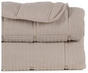 Bézs steppelt ágytakaró 230x280 cm – Ixia