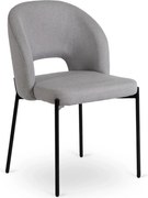 Szék szürke/fekete színben. BROS