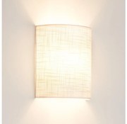 Brilagi - Fali lámpa SEMI 1xE27/15W/230V átm. 20 cm világos szürke