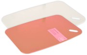 EH Vágódeszka szett 2 db, krém+korall