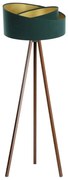 Állólámpa GALAXY 1xE27/60W/230V zöld/wenge
