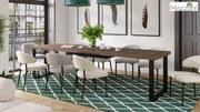 MAZZONI EXPORT IRIS Bézs Latte (Monza 60 szövet) - MODERN LOFT BOUCLÉ KÁRPITOZOTT SZÉK NAPPALIBA/ÉTKEZŐBE
