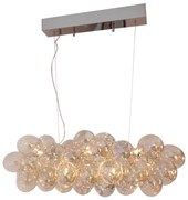 ByRydens 4200880-5503 - Csillár zsinóron GROSS BAR 8xG9/4W/230V füstös/barna