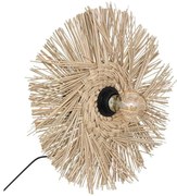 Atmosphera - Fali lámpa TEA 1xE27/60W/230V szalma