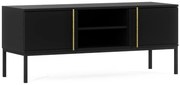 TV állvány LANZZI 120x40 cm, fekete