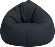 XL kültéri babzsákfotel – fekete