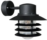 Nordlux - Kültéri fali lámpa VEJERS 1xE27/60W/230V IP54 fekete