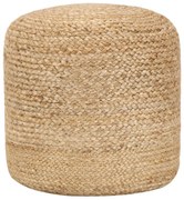 kézzel készült juta puff 40 x 45 cm