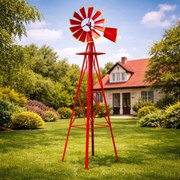 TUIN Szélmalom piros 245 cm