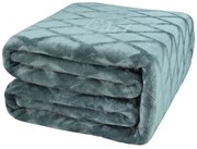 EMI Luxur szürke mikroszálas takaró 150 x 200 cm