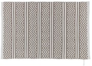 Bézs textil fürdőszobai kilépő 50x80 cm Shaki – Wenko