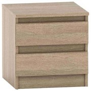 HANY NEW 002 éjjeliszekrény, sonoma tölgy