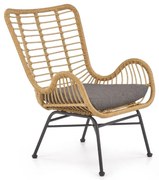 Ikaro kerti szék, rattan