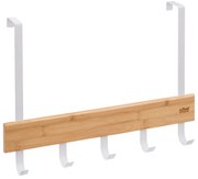 NATUREO fehér bambusz törölközőtartó