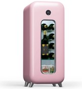 Klarstein Shirley 15 Uno, borhűtő, 15 palack, 5 - 20 °C, érintésvezérlés, retró