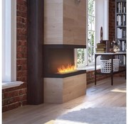 InFire - Beépítehtő BIO kandalló 100x50 cm 3kW fekete INSIDE C1000 V3