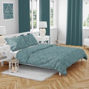 Karácsonyi pamut ágynemű Zimní les, 140 x 200 cm, 70 x 90 cm