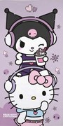 Hello Kitty Best Friend fürdőlepedő, strand törölköző 70x140cm (Fast Dry)