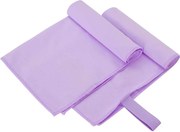 vidaXL Sport Törölközők 2 pcs Lila 50 x 30 cm Poliészter és poliamid