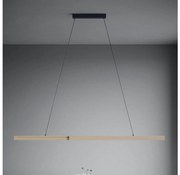 Eglo 390369 - LED Dimmelhető csillár zsinóron MONTEBUONO LED/21W/230V 3000K barna