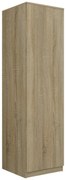 SD-50 gardróbszekrény, sonoma