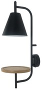 Rábalux AZOME 71293 falilámpa polccal, 1x15W E27