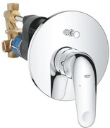 Kád csaptelep Grohe EuroEco vakolat alatti résszel együtt króm 32747001