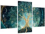 Kép – Életfa az univerzumban (90x60 cm)