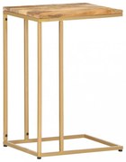 tömör mangófa kisasztal 35 x 45 x 65 cm