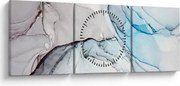 Az absztrakció képe (órával) (90x30 cm)
