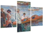 Kép - Auguste Renoir, Oarsmen at Chatou, reprodukciók (90x60 cm)